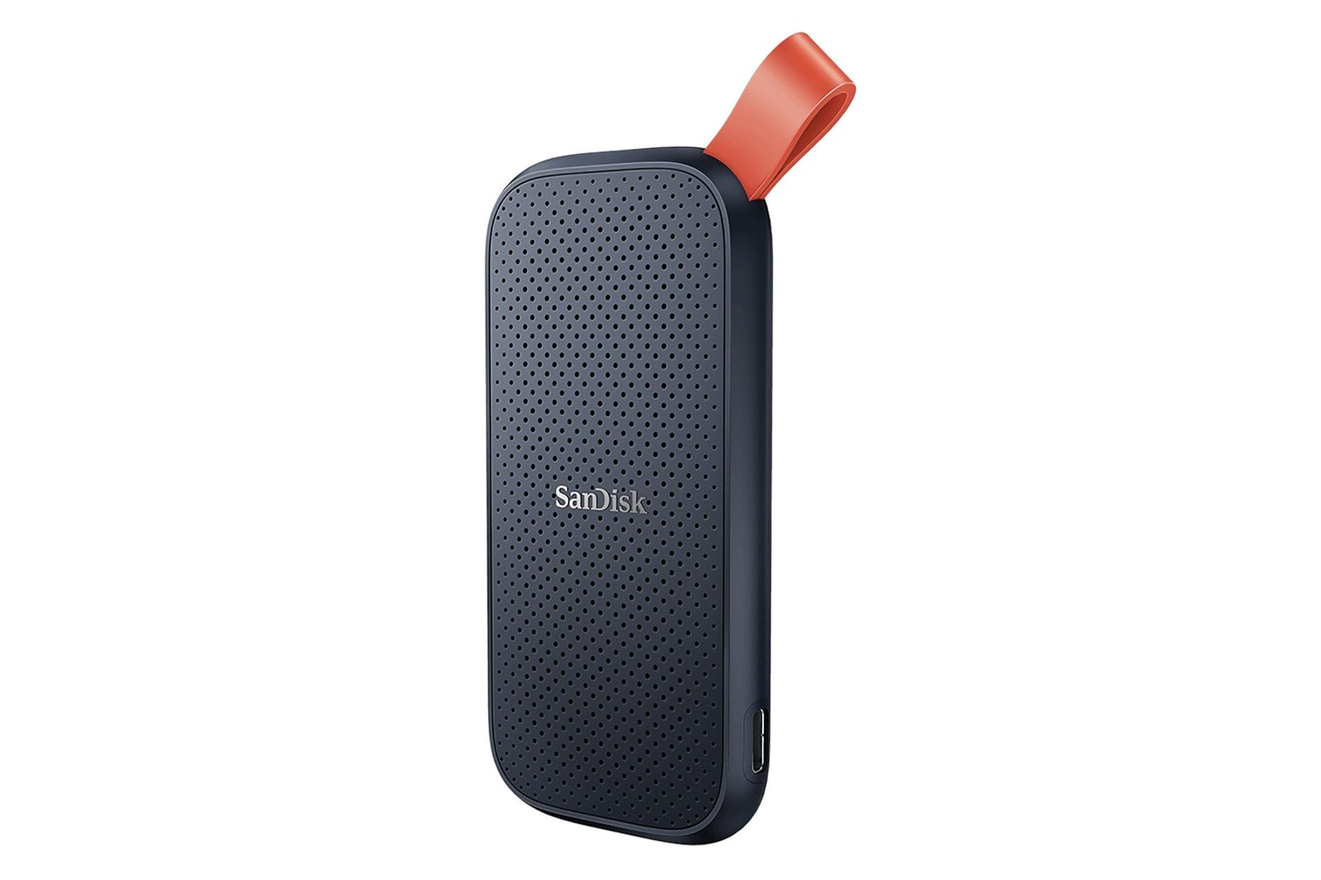 نمای جانبی اس اس دی سن‌ دیسک SanDisk Portable E30 USB 3.2