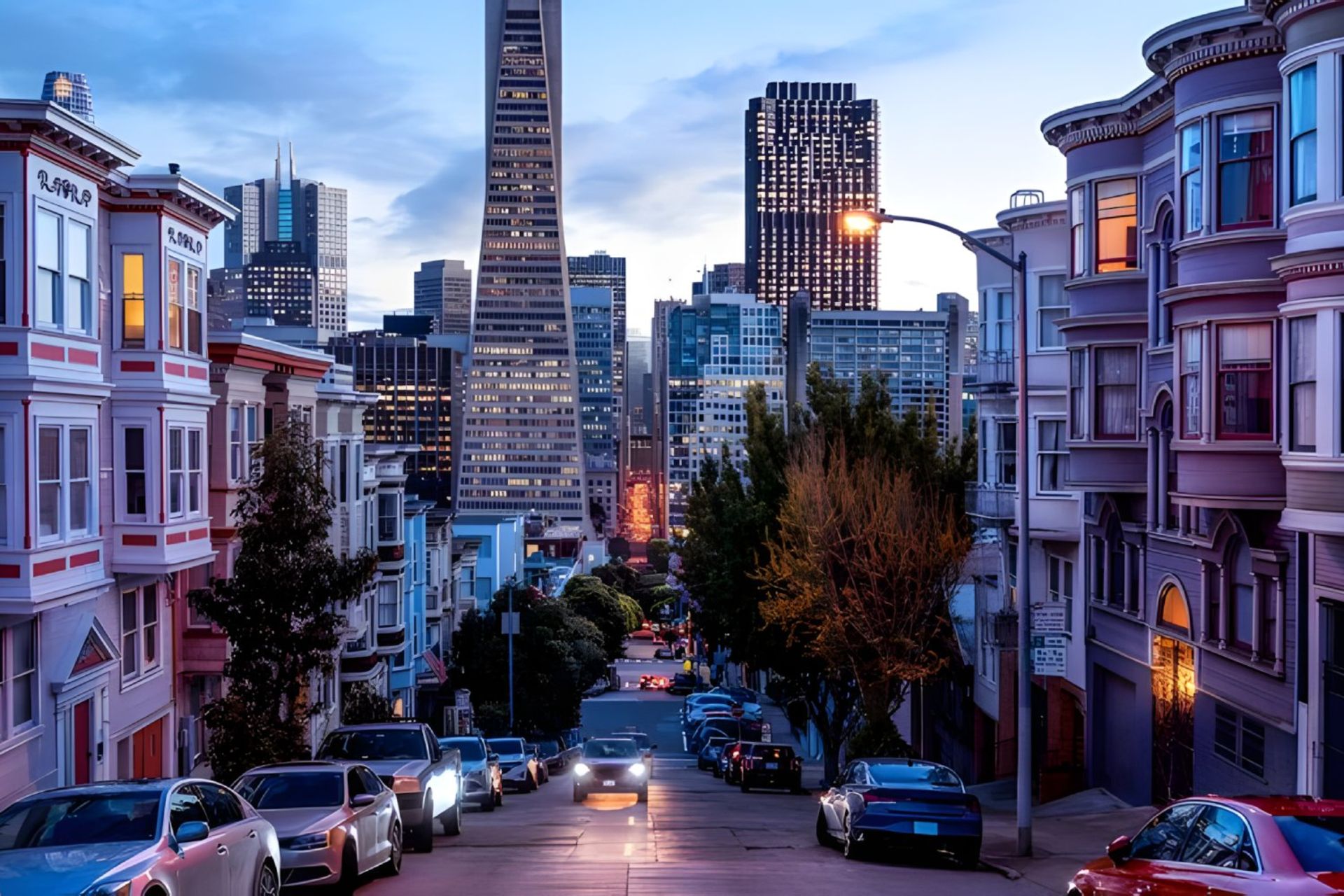 نمایی از شهر سانفرانسیسکو