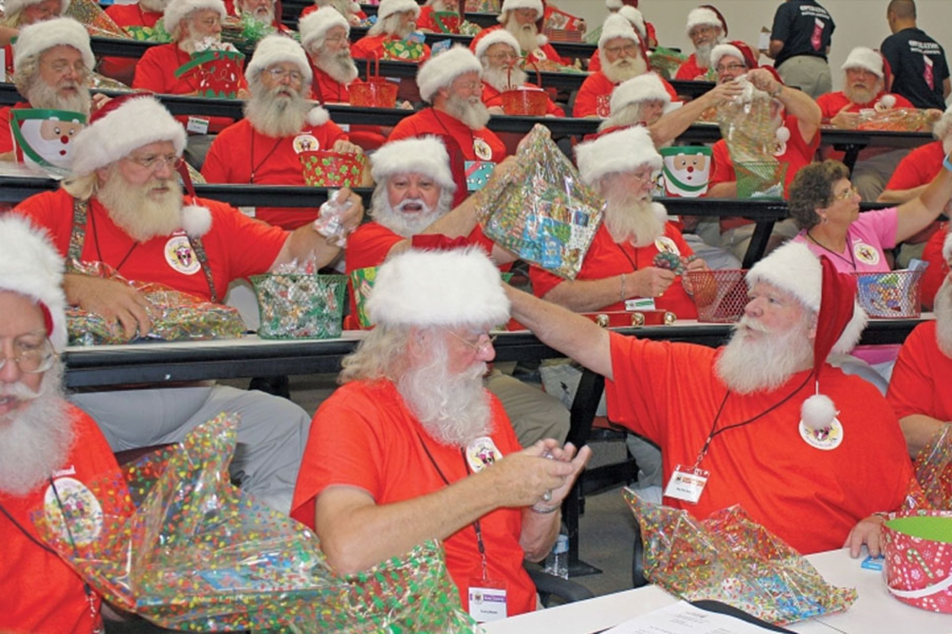 کلاس آموزشی بابانوئل‌ها