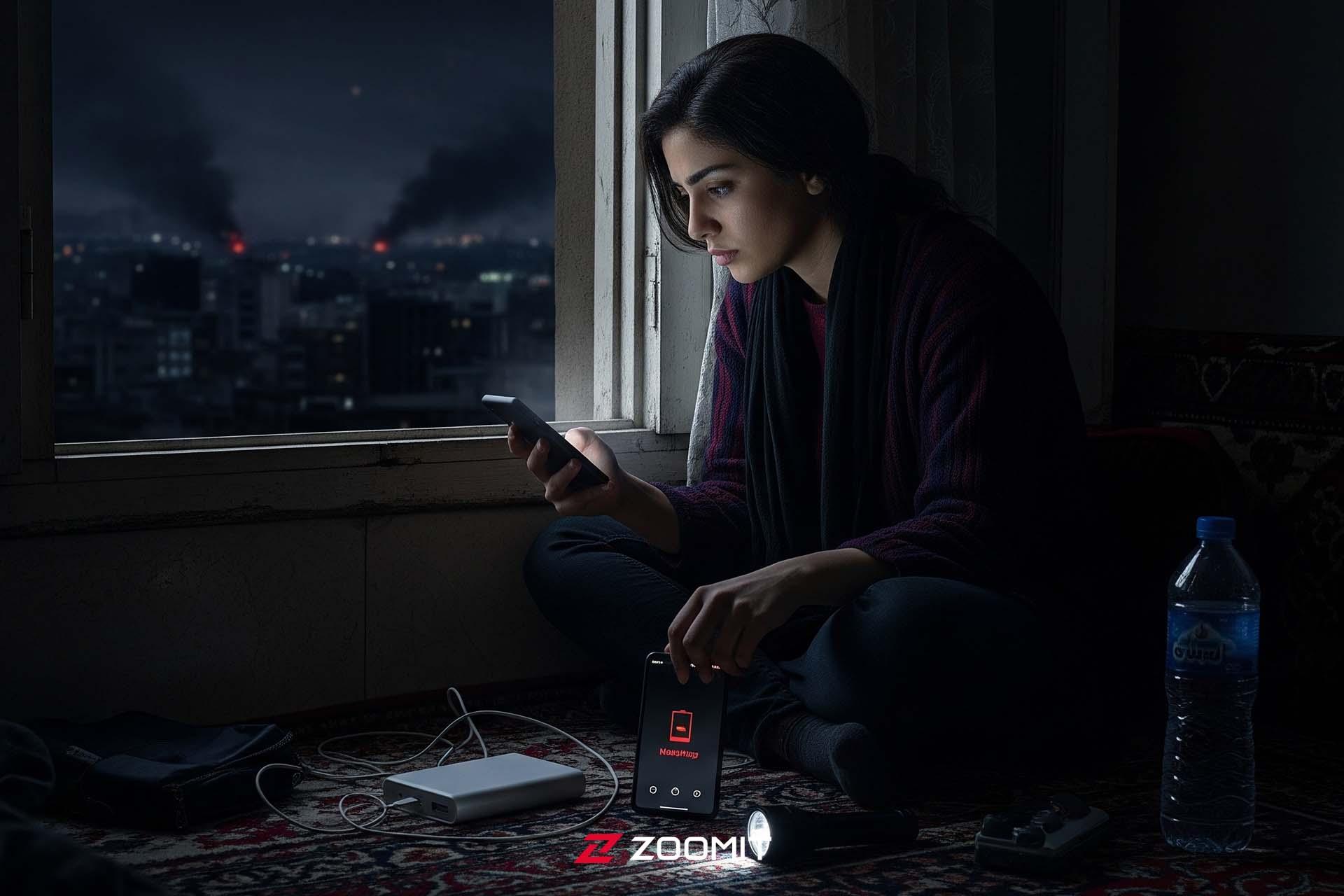  تصویر هوش مصنوعی حفظ باتری گوشی در بحران‌ و قطعی برق