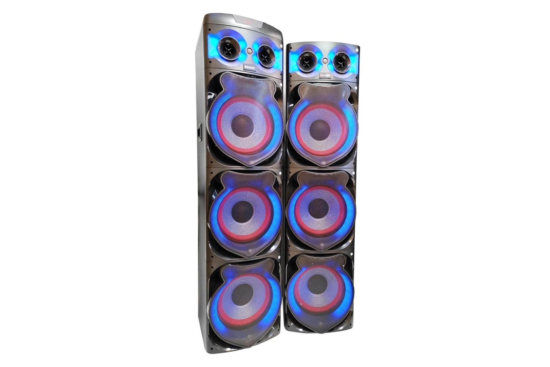 ابعاد و اندازه اسپیکر ساووی SV-2110