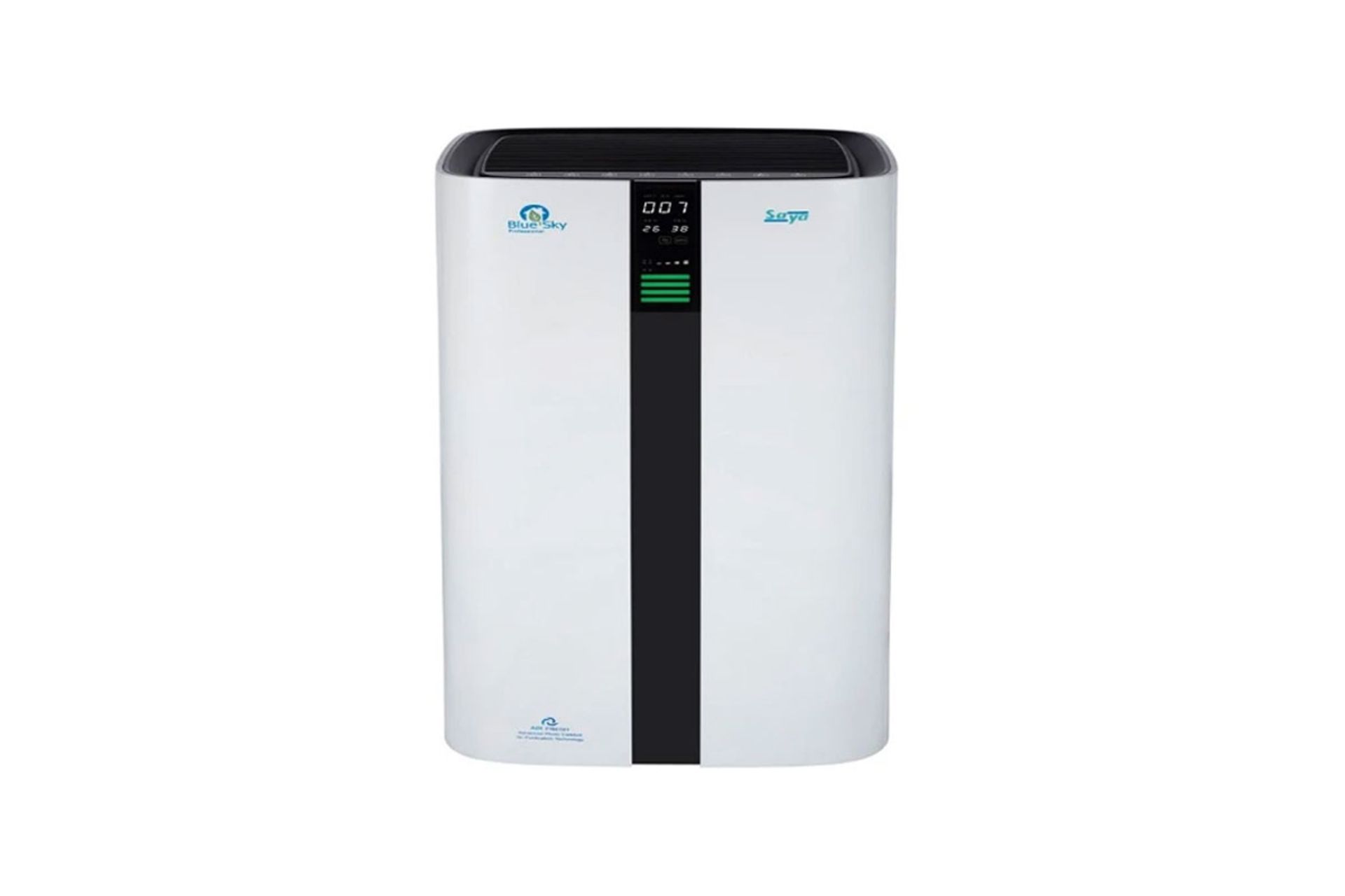 تصفیه هوا سایا Professional Blue Sky از نمای روبه‌رو