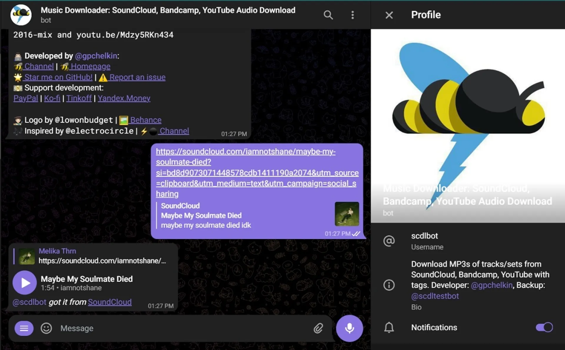 بهترین ربات های تلگرام برای دانلود موزیک از SoundCloud