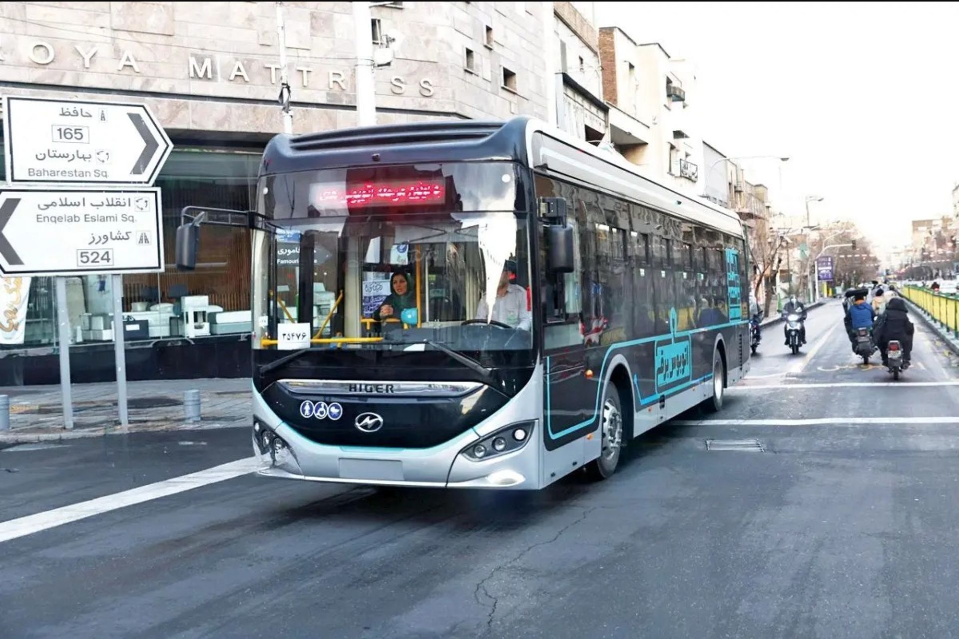 اتوبوس برقی شهر تهران