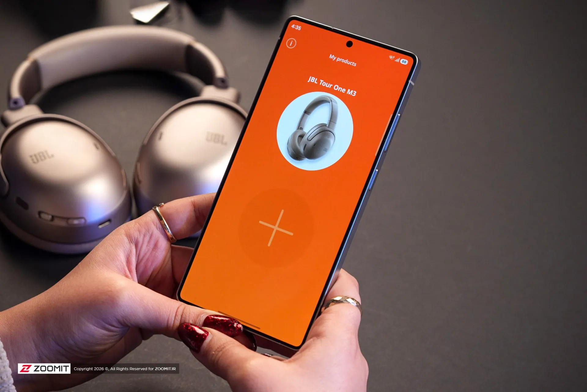 اپلیکیشن هدفون JBL Tour One M3