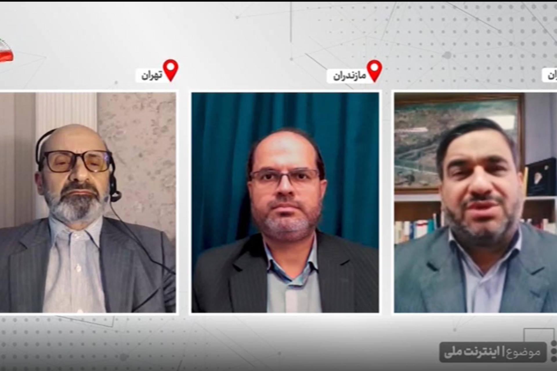 برنامه صدا و سیما با حضور بیگدلی جلیلی ساعی