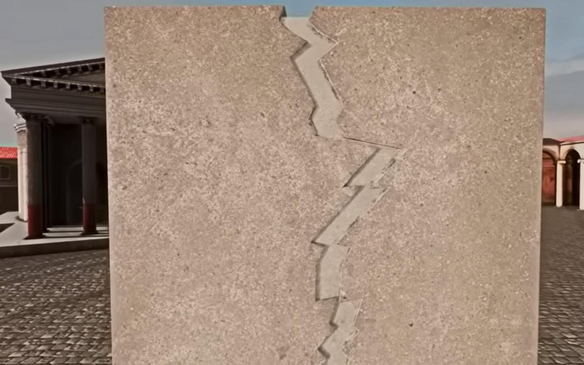 بتن خودترمیم شونده رومی