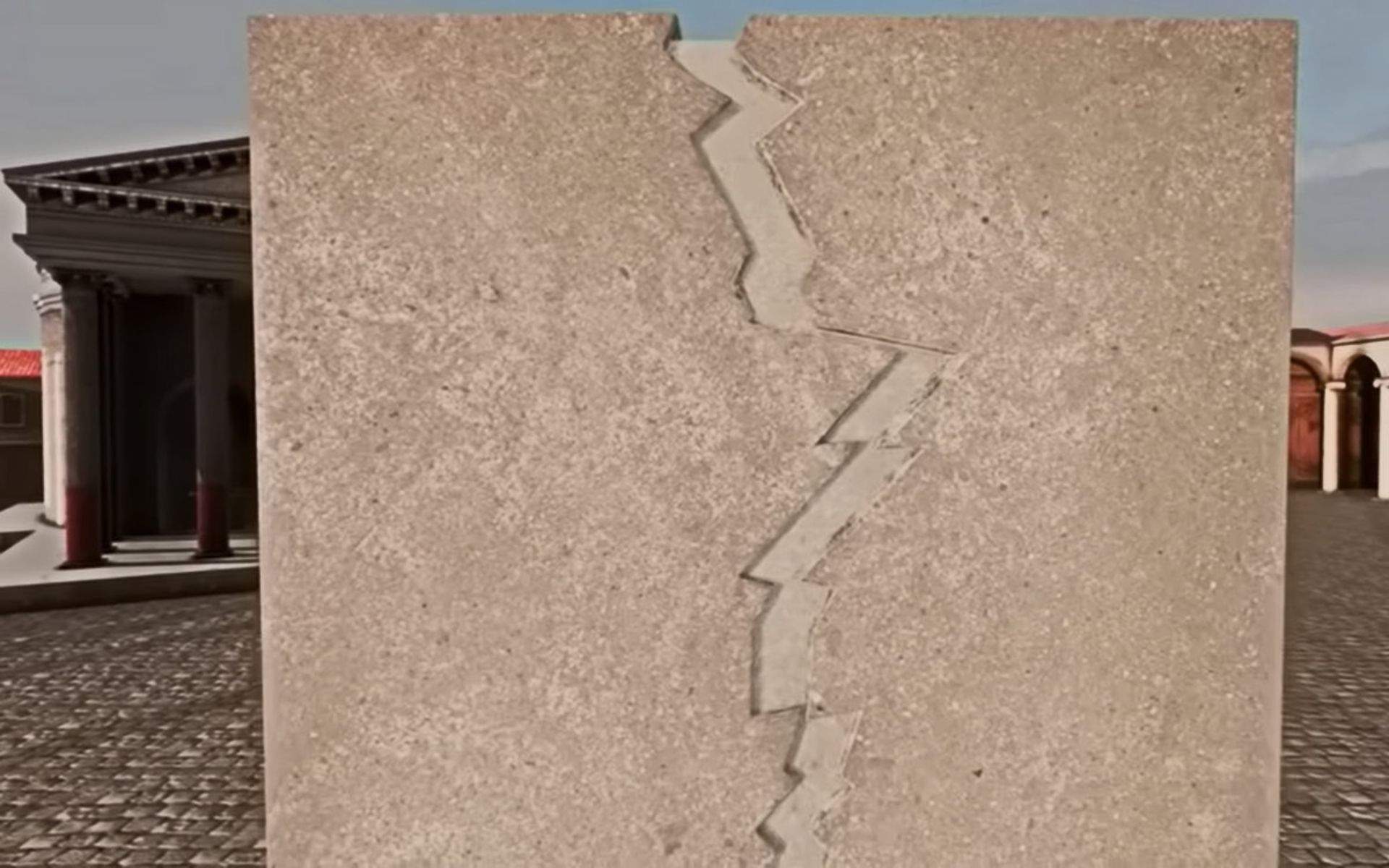 بتن خودترمیم شونده رومی