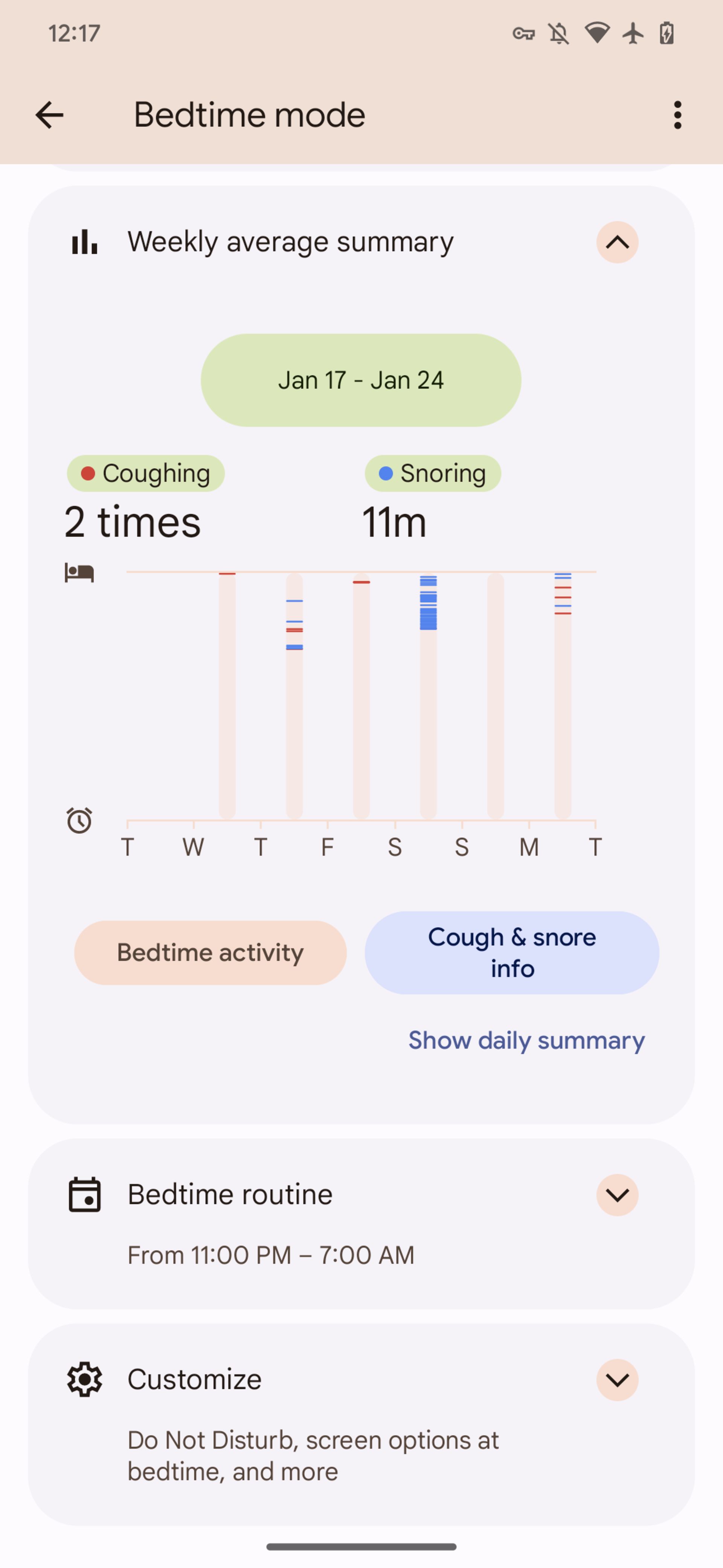 sleep tracker