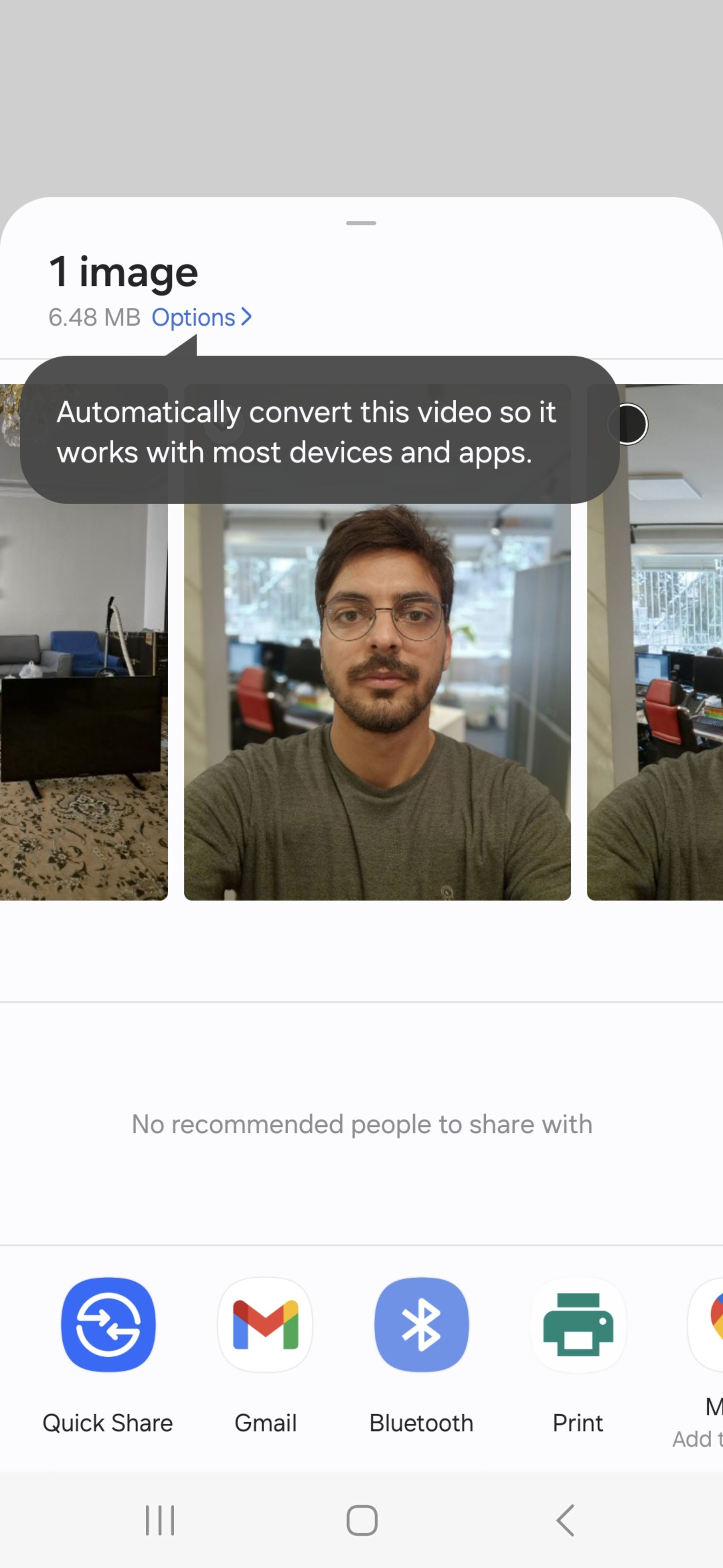 One Ui 6.1 Quick Share