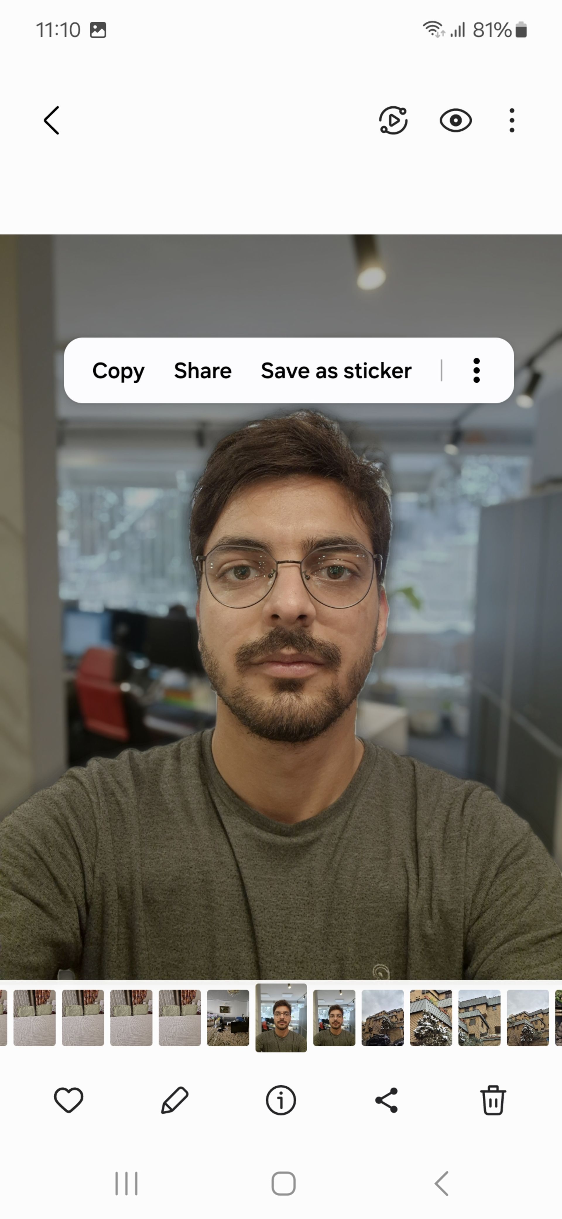 One Ui 6.1 object selector