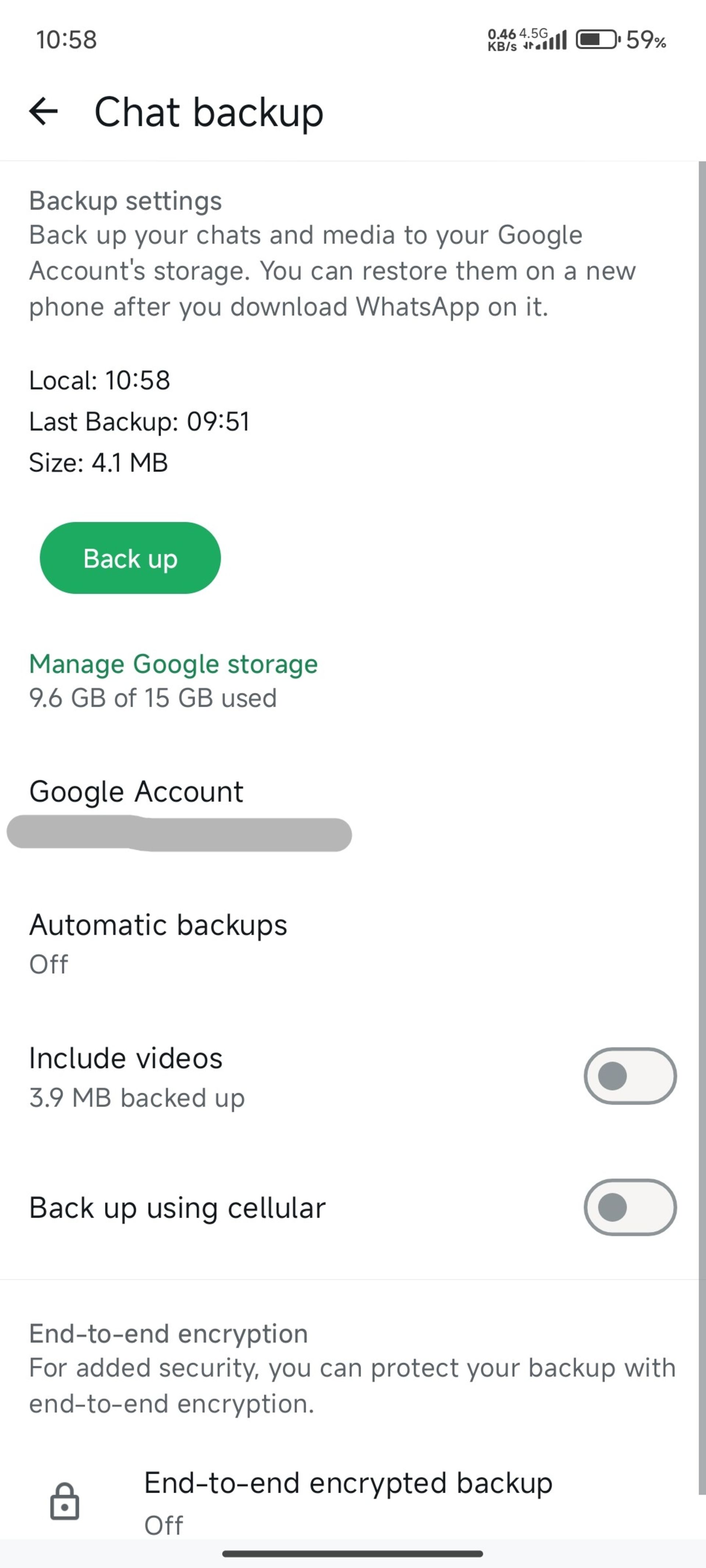 بازیابی پیام‌های واتساپ