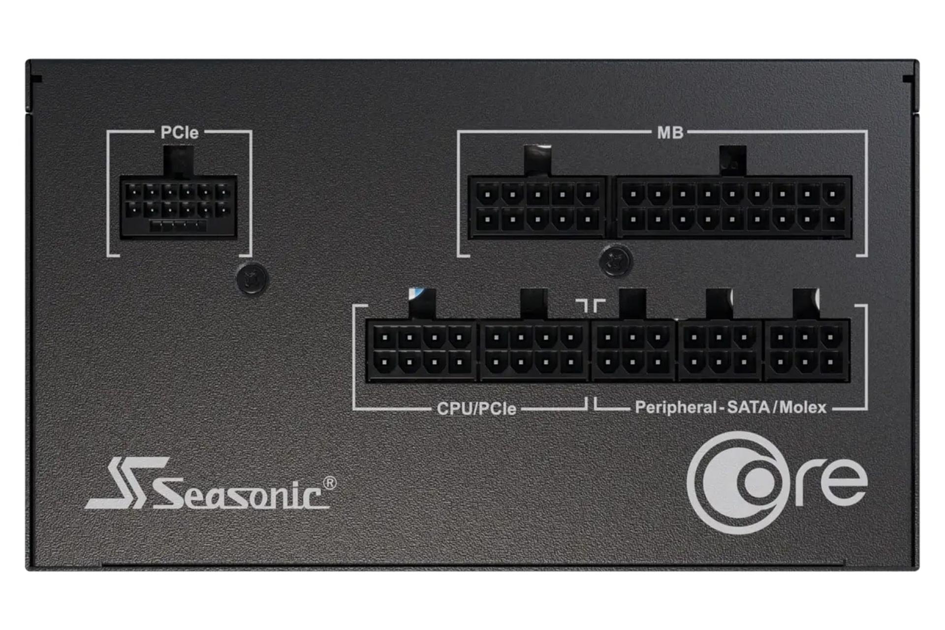 اتصالات پاور کامپیوتر سی سونیک Seasonic CORE GX ATX 3.1 650W