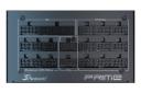 نمای اتصالات پاور کامپیوتر سی سونیک PRIME PX ATX 3.1 با توان 1600 وات با نمایش لوگو