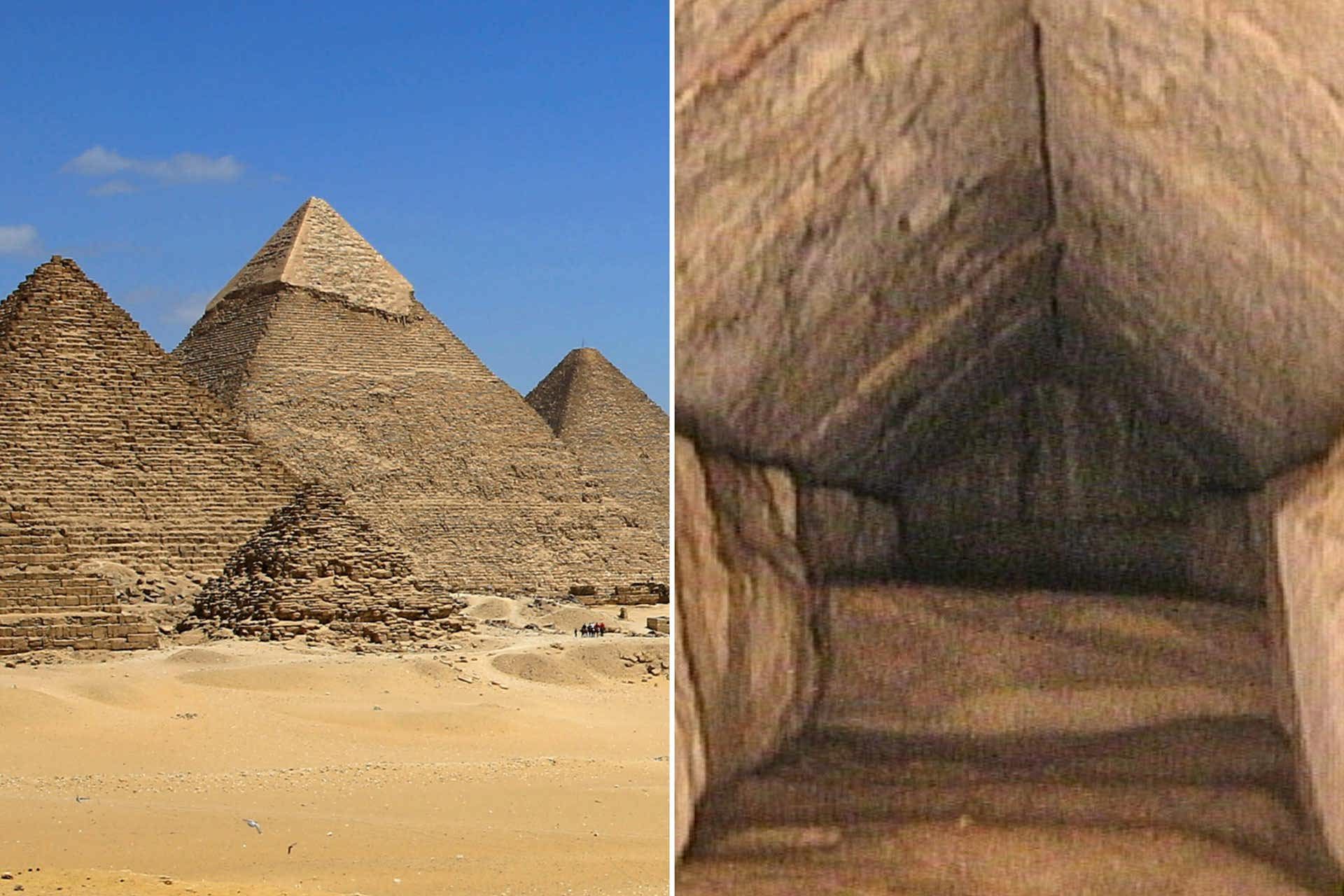 باستان‌شناسان راهروی پنهانی را در هرم بزرگ جیزه کشف کردند