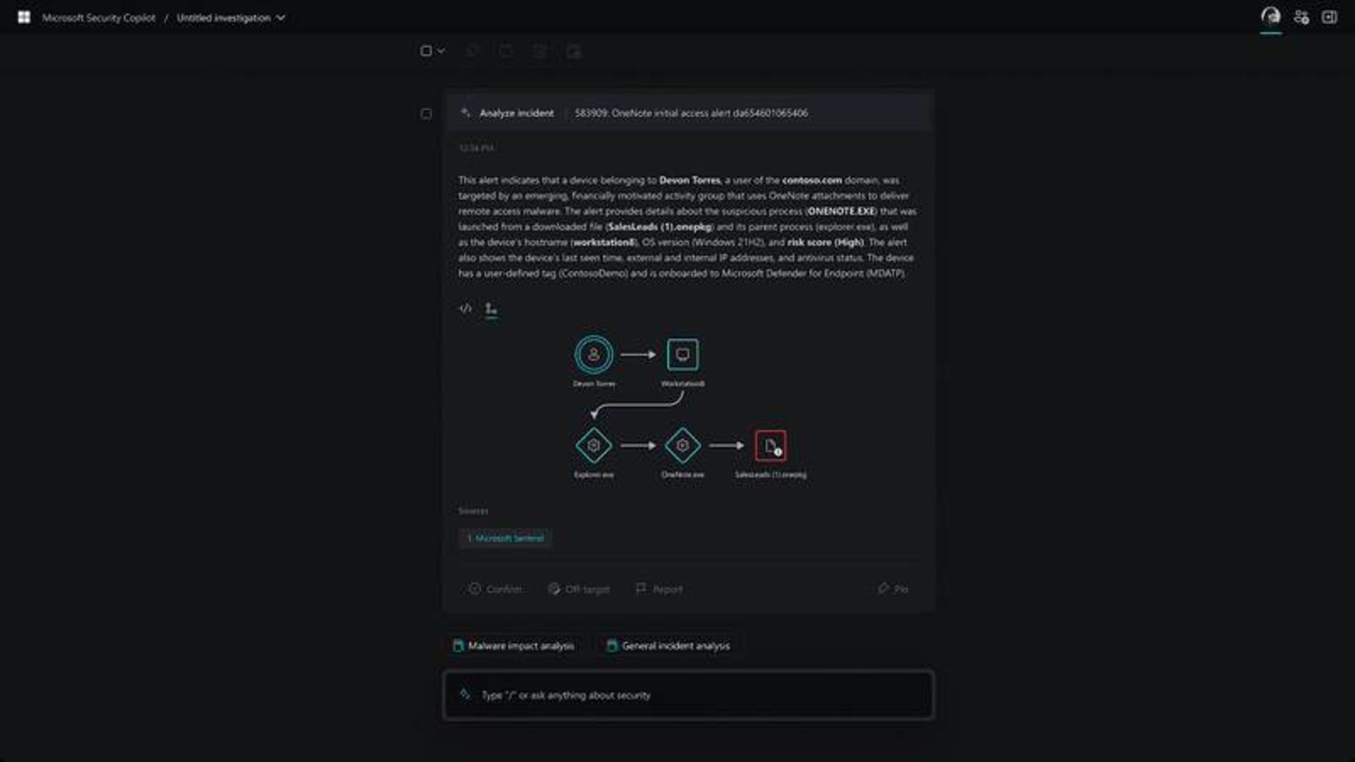 دستیار هوش مصنوعی امنیتی مایکروسافت Security Copilot