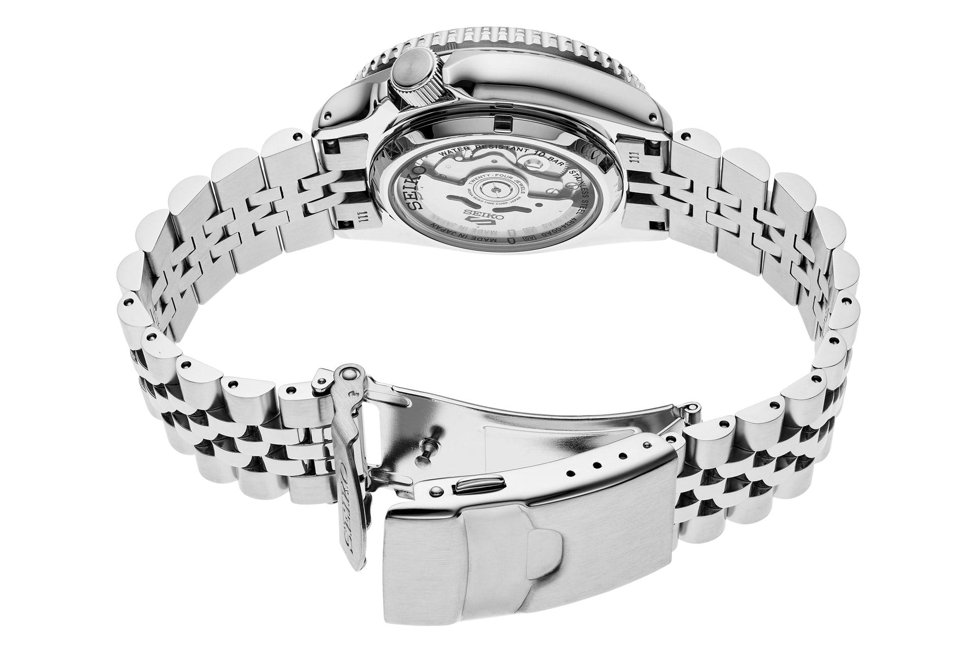 پشت ساعت مچی مردانه سیکو Seiko 5 Sports SSK017
