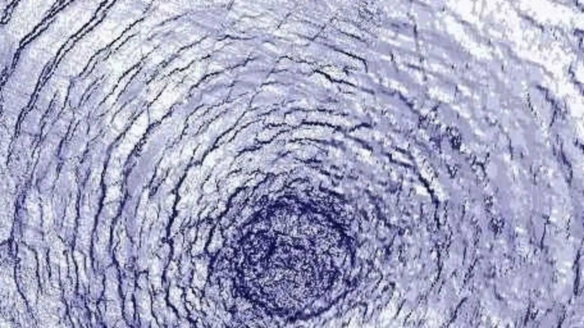 نقشه‌ای لرزه‌ای از دهانه سیلورپیت