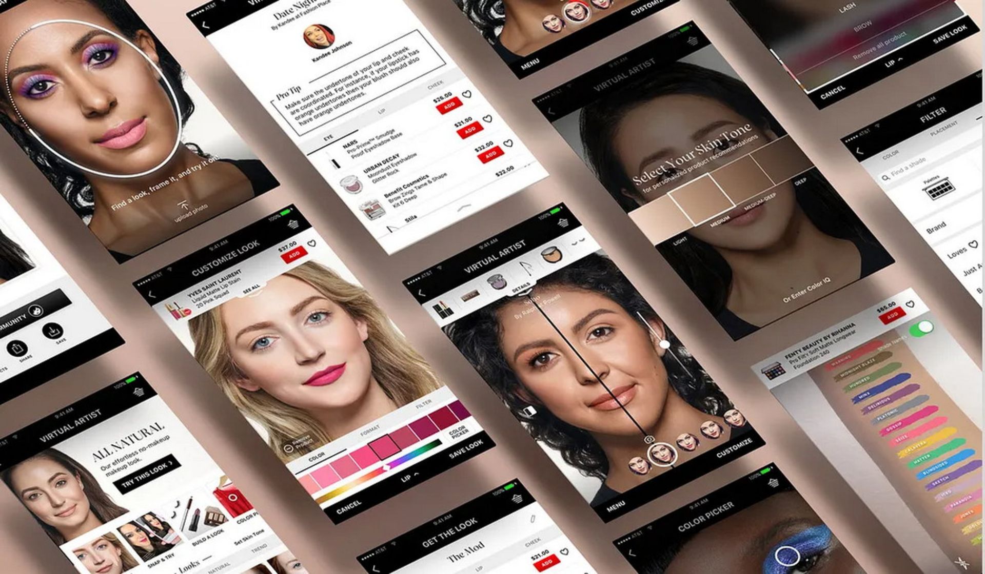 اپلیکیشن virtual artist سفورا