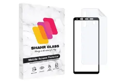 محافظ صفحه نمایش و پشت گوشی شهر گلس SHAHR GLASS 2FN Samsung Galaxy A9 2018 with Phone Back Protector