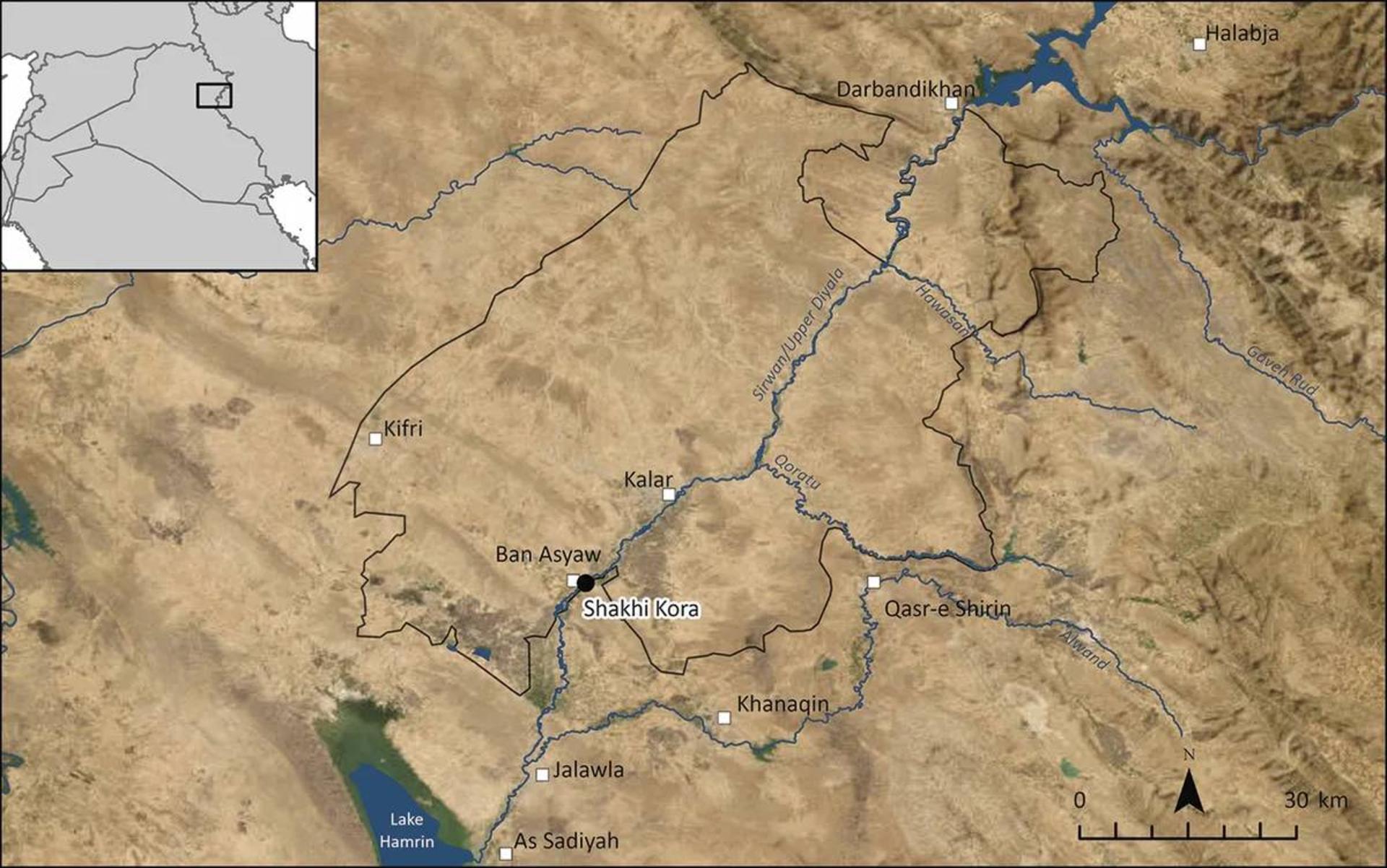 محوطه باستان شناسی شاخی کورا