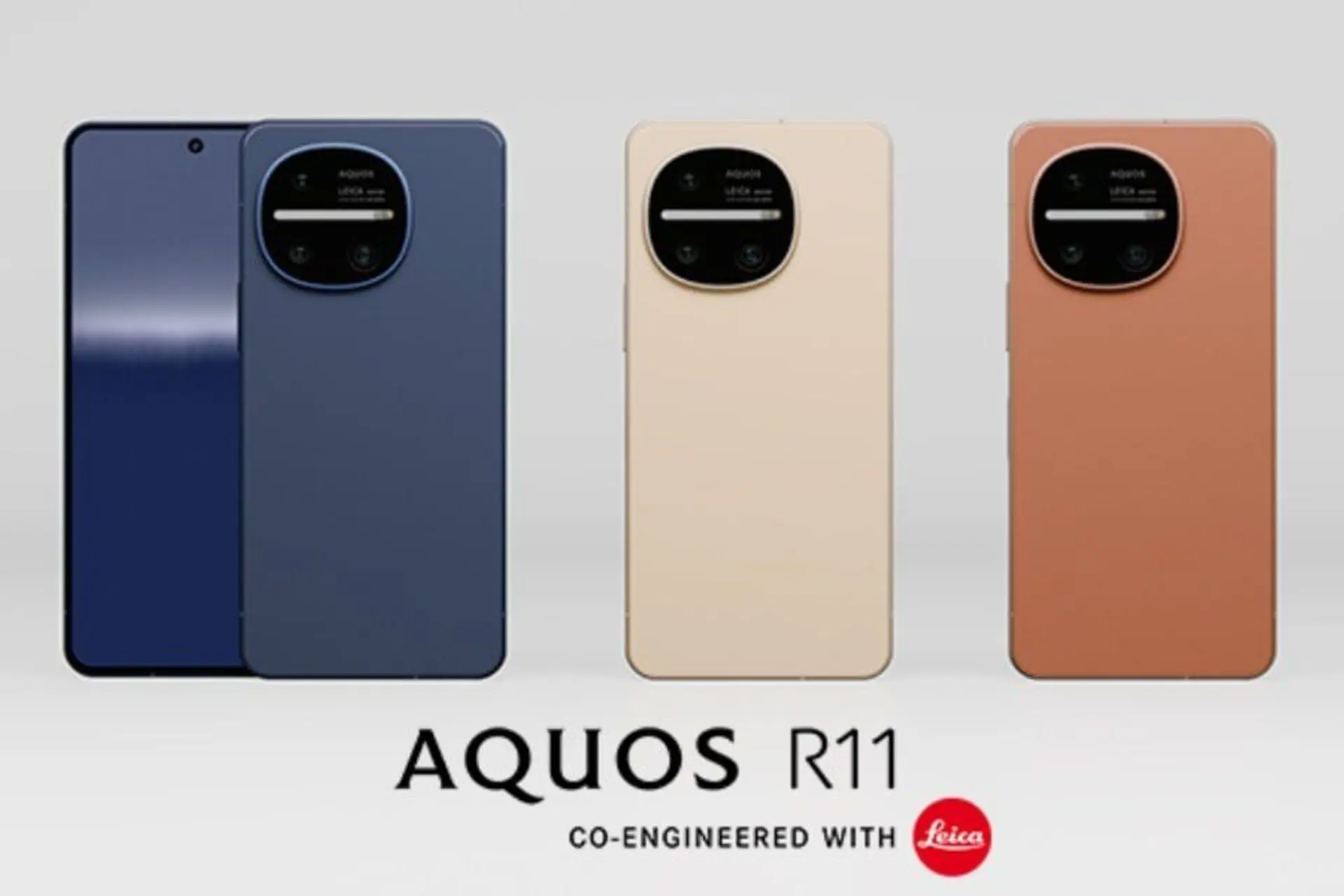 پنل پشت و رنگ‌بندی گوشی شارپ AQUOS R11