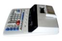 نمای لبه کناری ماشین حساب شارپ CS-2194H با نمایش صفحه کلید
