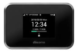 شارپ Wi-Fi STATION SH-05L نمایشگر روشن
