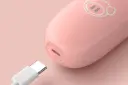 ماشین اصلاح و ریش تراش شیائومی Xiaomi Enchen YOYO رنگ صورتی نمای درگاه شارژ تایپ سی