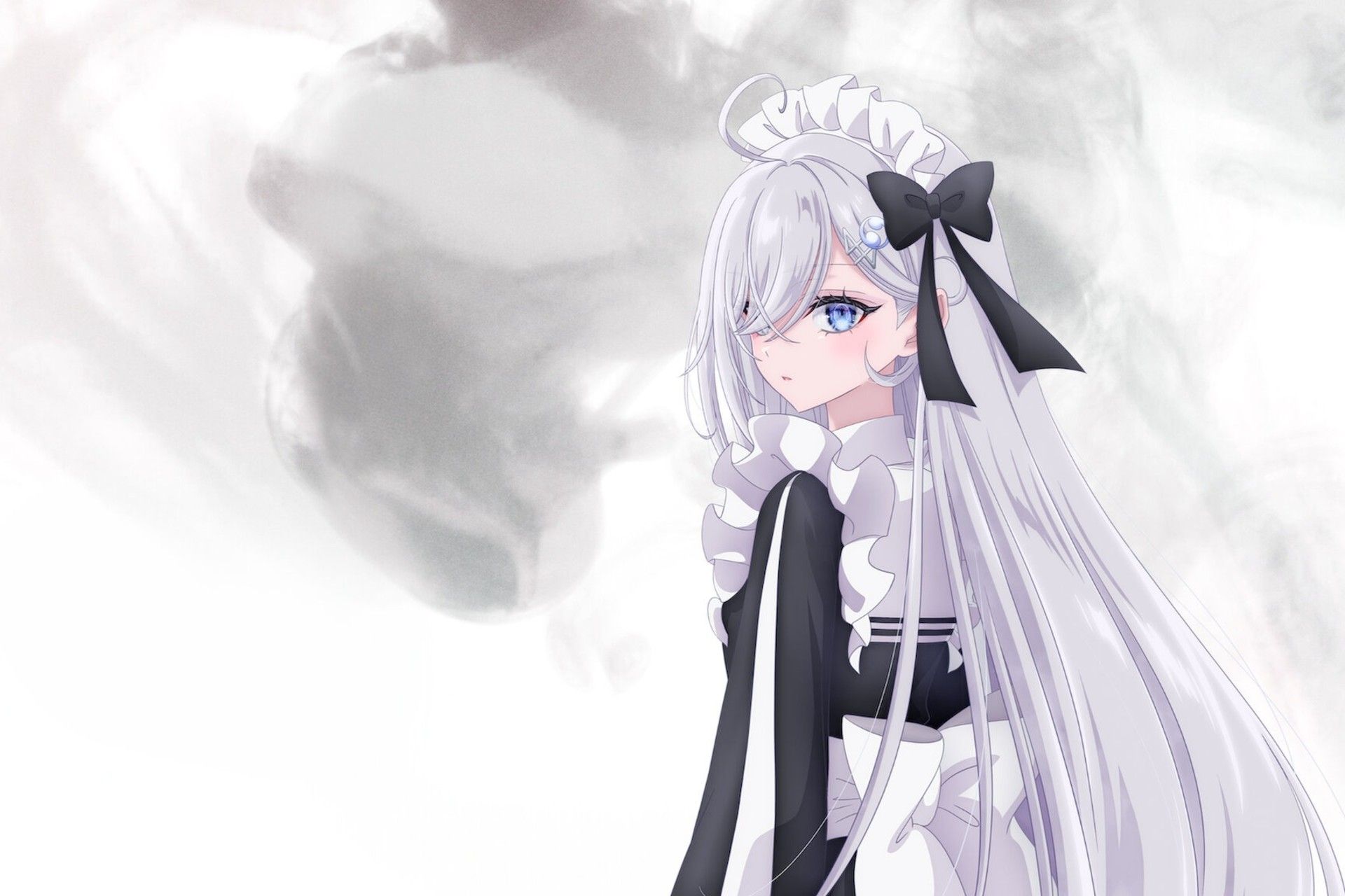 دختر جوان در قالب انیمه