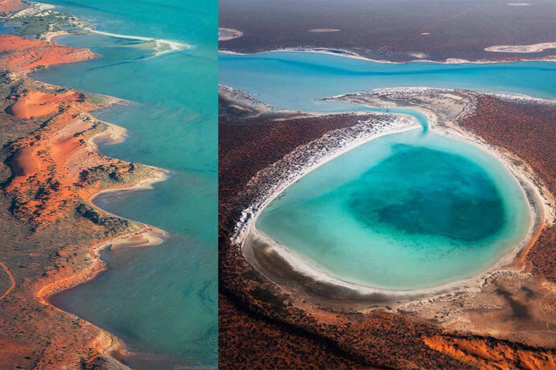 تصاویر هوایی از مناظر استرالیا