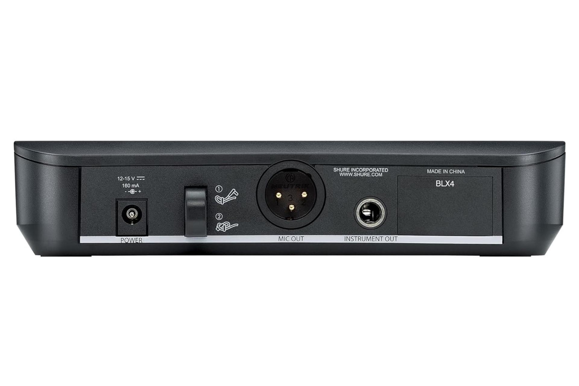 کانکتور و اتصال میکروفون شور BLX24/B58