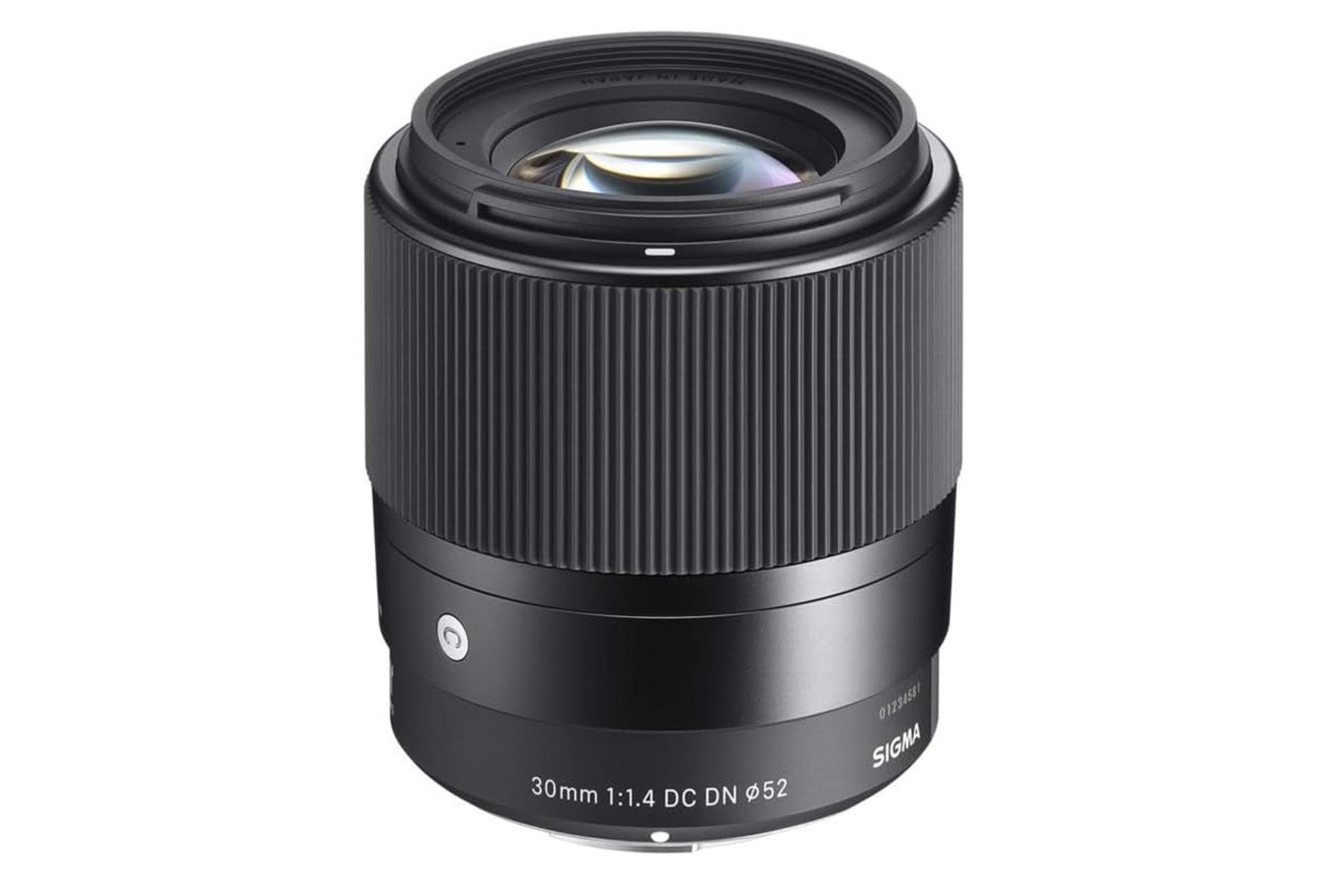 ابعاد و اندازه لنز سیگما 30mm F1.4 DC DN Contemporary