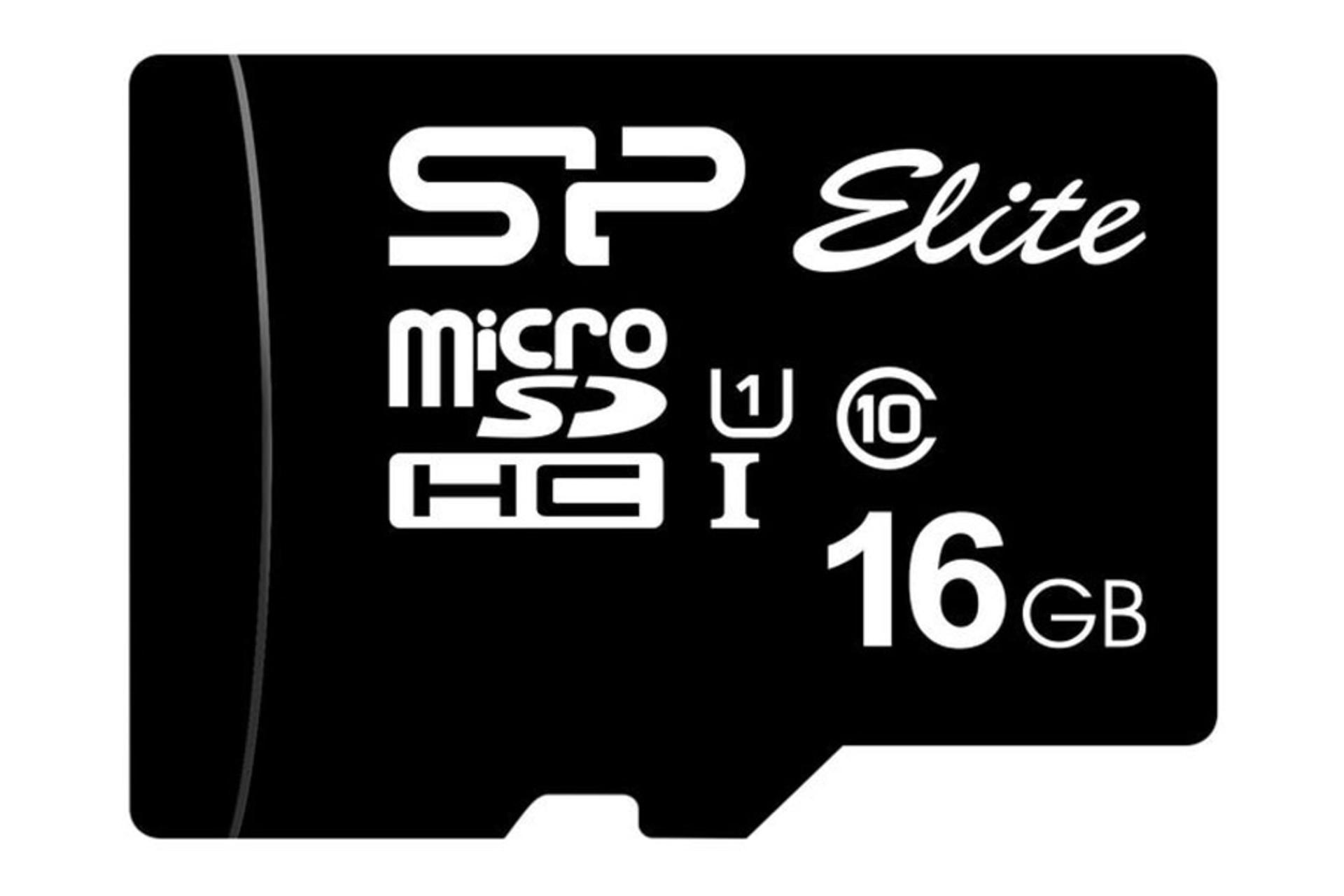 کارت حافظه سیلیکون پاور Silicon Power Elite microSDHC Class 10 UHS-I U1 16GB