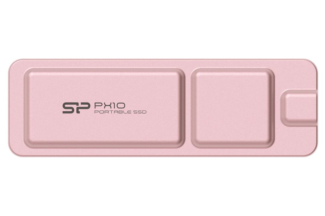 اس اس دی سیلیکون پاور PX10 USB 3.2 Gen 2 ظرفیت 512 گیگابایت رنگ رزگلد