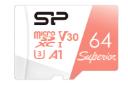 کارت حافظه سیلیکون پاور Silicon Power Superior microSDXC Class 10 UHS-I U3 64GB