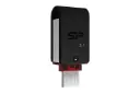 نمای کناری فلش مموری سیلیکون پاور Silicon Power X31 128GB USB 3.1