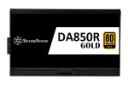 نمای پنل کناری پاور کامپیوتر سیلور استون DA850R Gold با توان 850 وات با نمایش لوگو