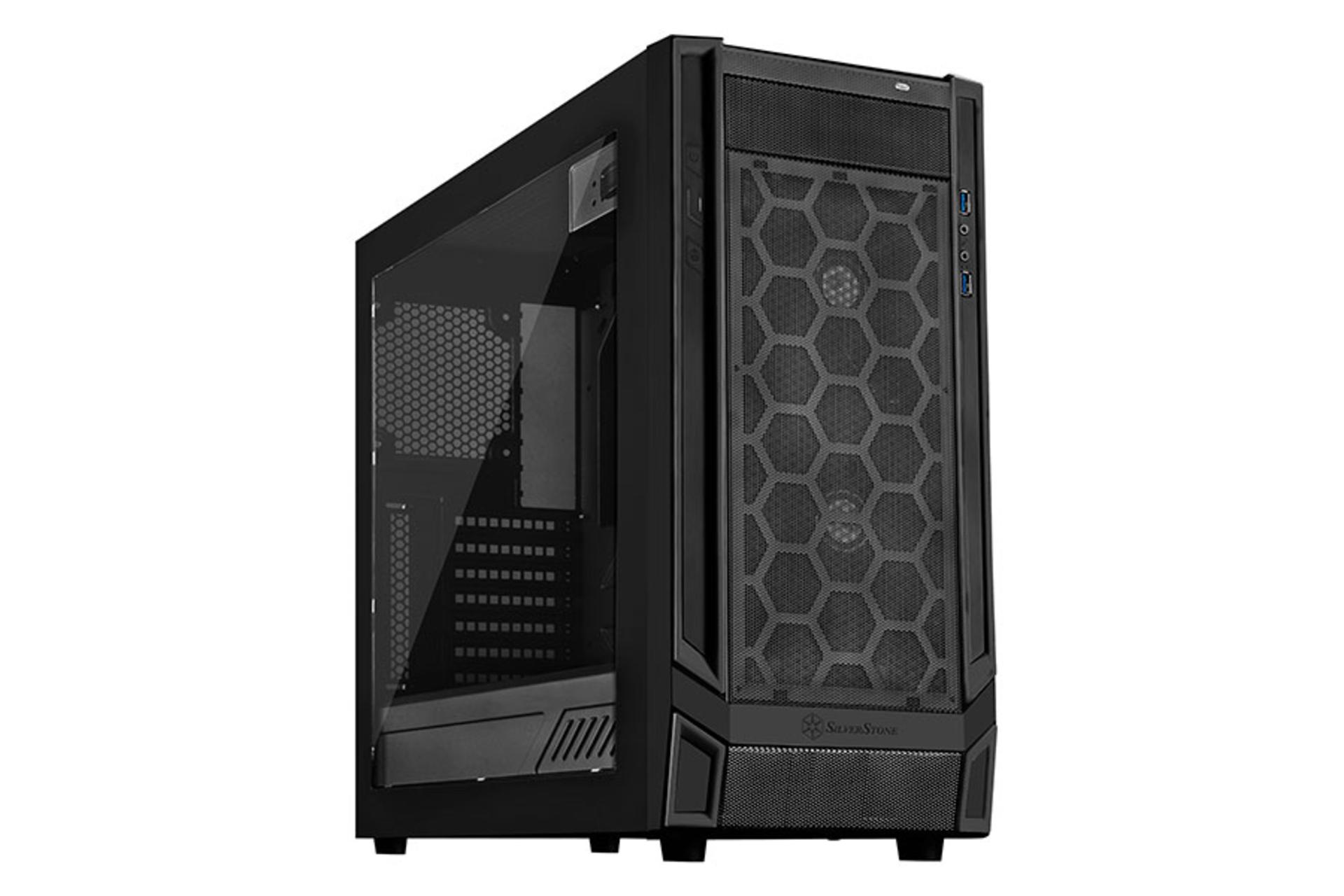 کیس کامپیوتر سیلور استون RL05 رنگ مشکی