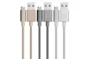 رنگ بندی کابل شارژ USB سیلور استون Type-A به Micro-USB مدل SST-CPU01-1800 با طول 1.8 متر