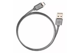 کابل شارژ USB سیلور استون Type-A به Type-C مدل SST-CPU04-1000 با طول 1 متر