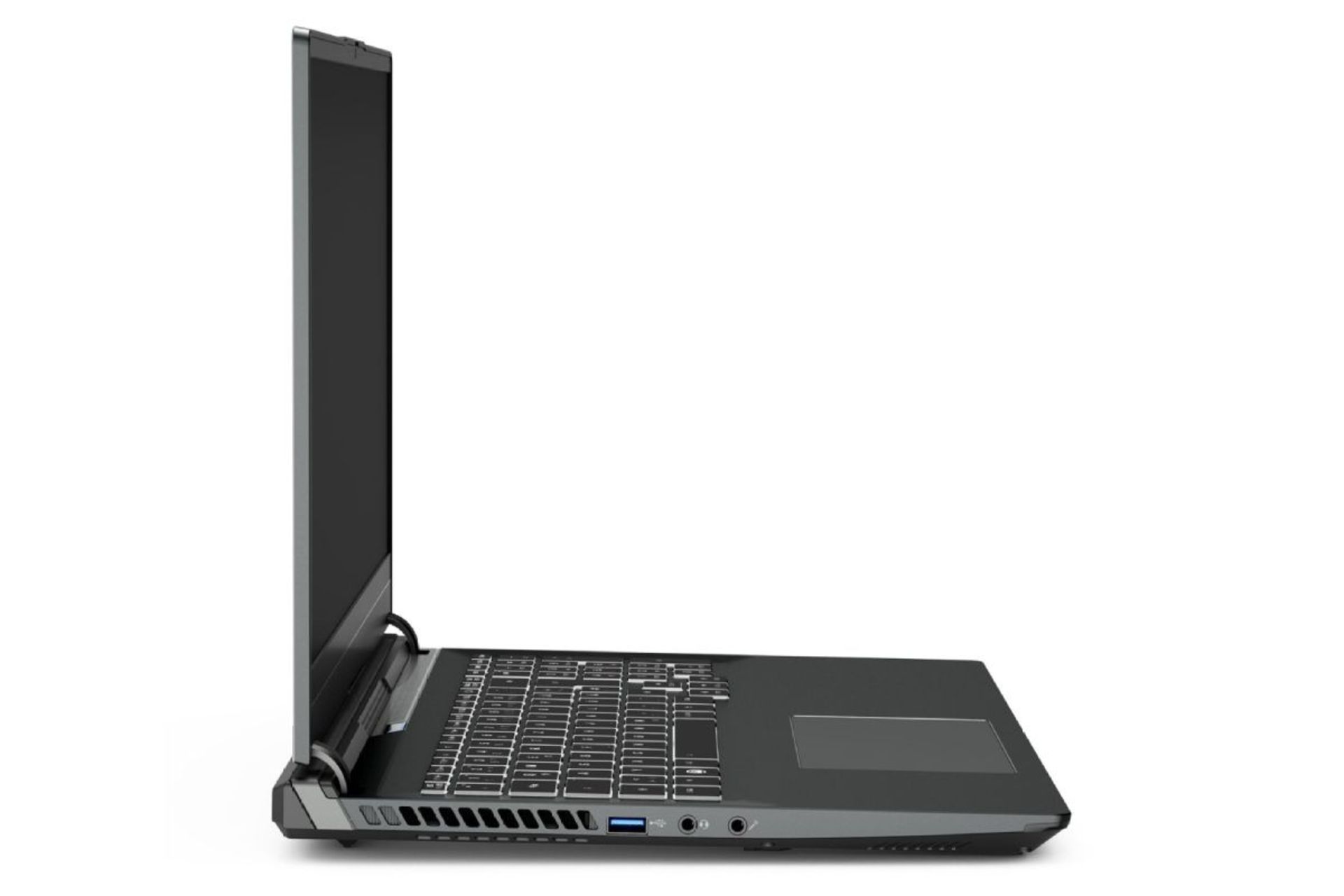 لپ تاپ Sirius 16 از نمای کنار