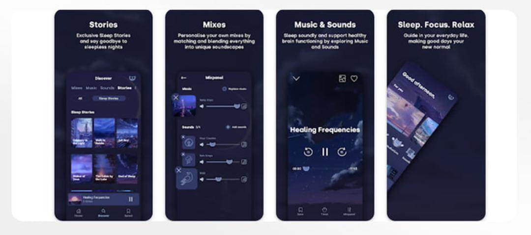 اپلیکیشن Sleep Fruits: Calm Meditation