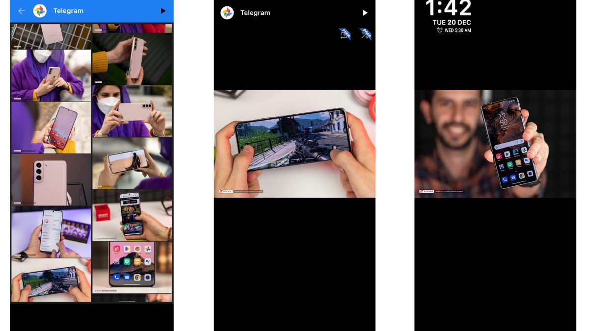 Screenshots of Slideshow - Slideshow Maker user interface