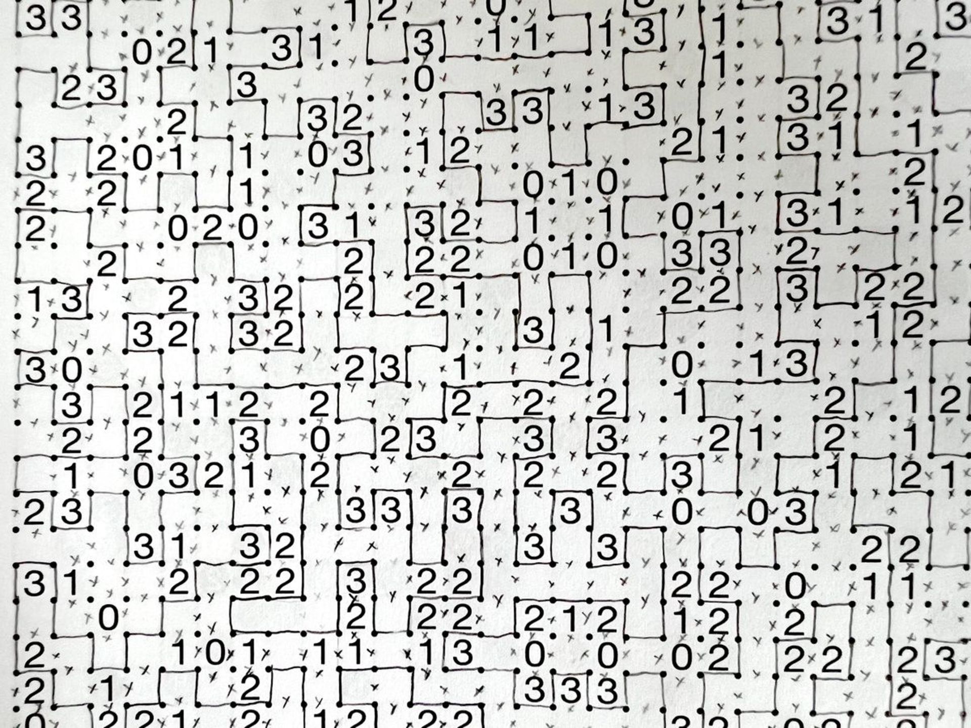 جدول عددی ماکی کاجی