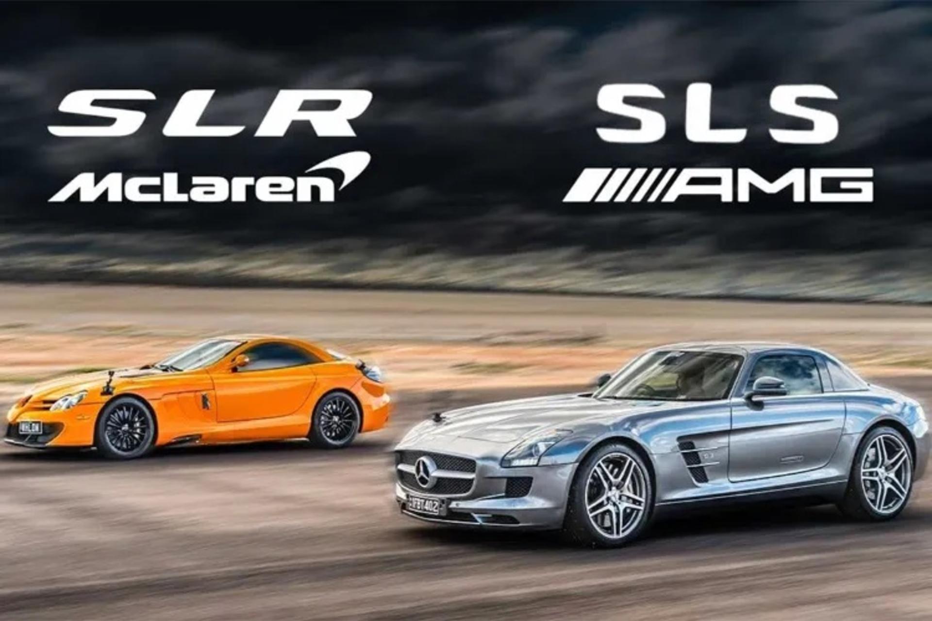 SLR Mclaren benz SLS