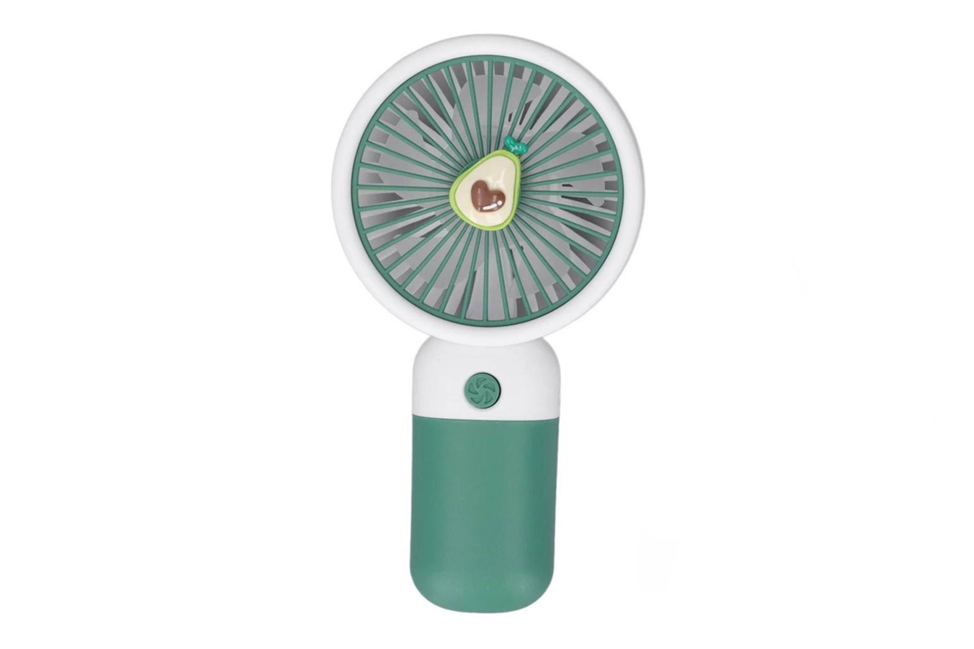 پنکه کوچک دستی مدل آووکادو Small fan Avocado