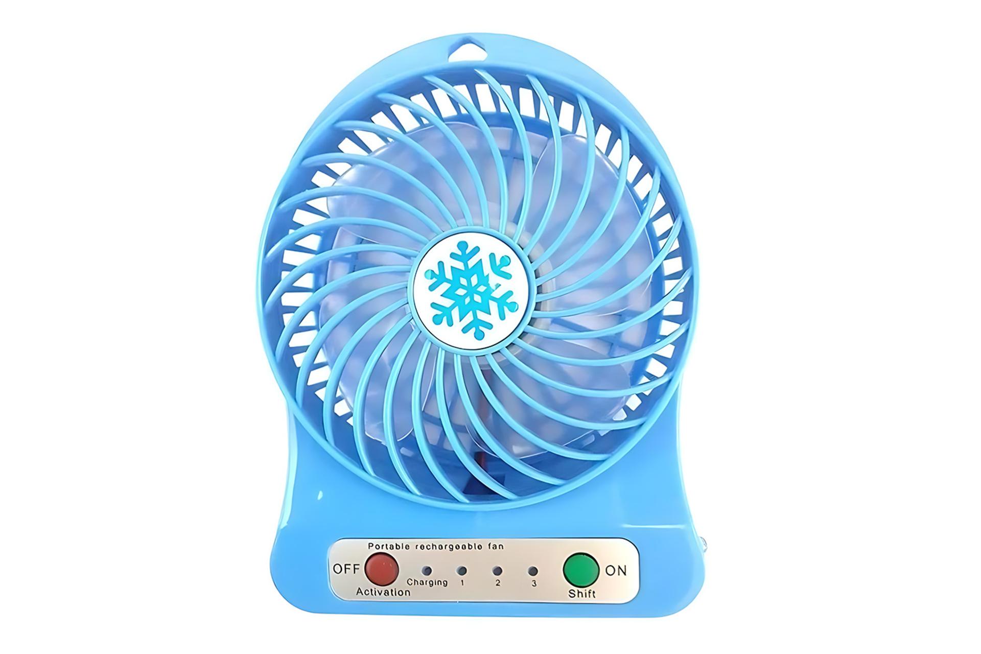 رنگ آبی پنکه کوچک رومیزی Small fan BESD-72849