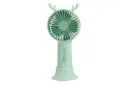 رنگ سبز پنکه کوچک دستی مدل شاخ گوزن Small fan Deer antler