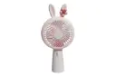 پنکه کوچک دستی مدل خرگوش گل‌دار Small fan Flower Rabbit